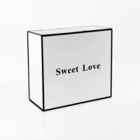 Muestra gratis productos con logotipo personalizado cajas de embalaje impresas caja de regalo de papel plegable de lujo cajas de Peluca de pelo cajas de embalaje