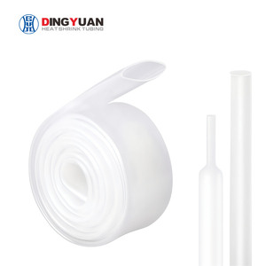 Dingyuan <span class=keywords><strong>4</strong></span>:<span class=keywords><strong>1</strong></span> tỷ lệ co cao rõ ràng linh hoạt niêm phong nhiệt co Tay Áo Cách nhiệt vừa tường dính ống co nhiệt - Product Image 6