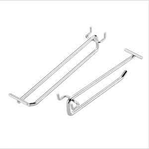 Tùy chỉnh Heavy-Duty kim loại Pegboard móc Rack hiển thị cho thị trường bán lẻ Chất lượng cao cấp móc hiển thị - Product Image 1