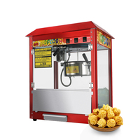 Máquina de Palomitas de Maíz Comercial de Alta Eficiencia, Máquina Eléctrica para Hacer Palomitas de Maíz de Gran Venta