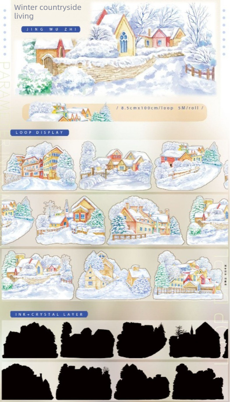 10 Résidence de campagne hivernale - Grand blanc