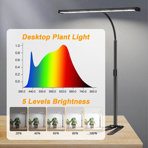 Adjustable Height LED Plant Growth <b>Light</b> Full Spectrum with Timer and Dimmer 10W-50W Grow <b>Light</b> for Indoor Home Herbs Succulents - Product Image 2