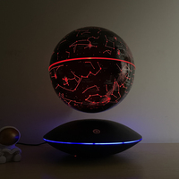 Lampe de table LED à lévitation magnétique HCNT, boule lumineuse flottante Constellation, lumières RGB colorées, design moderne pour la maison