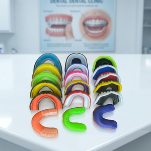 MMA Adult Boxing EVA <b>Sheets</b> Customized Logo Moldable Lip <b>Protector</b> Stop Anti-Snoring Mouth Guard Custom Size All Seasons - Product Image 5