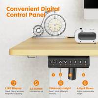 [Exportation Chine] Bureau d'ordinateur électrique réglable en hauteur, durable, capacité de charge de 60 kg, plage de hauteur de 71 à 113 cm, options multi-tailles
