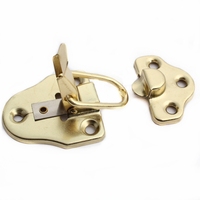 Loquet en métal argenté/laiton/bronze 70x40mm pour boîte à bijoux, boîte cadeau, étui, serrure pour salon, en bois, acier, fer