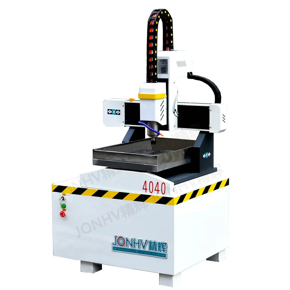 JONHV-4040 promozione a caldo usato mini fresatrice cnc/pantografo incisione 3 assi mini router cnc