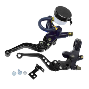 Tuas <span class=keywords><strong>Master</strong></span> Silinder Rem Kopling Motor CNC Aluminium 7/8 inci 22mm Universal Adjustable ATV untuk Yamaha Honda Suzuki - Product Image 2