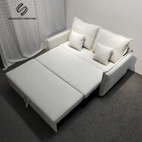 Design moderne simple meubles d'hôtel de salon 2 3 sièges canapé-lit paresseux pliable