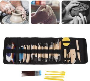 61Pcs Polymer Đất Sét Điêu Khắc Công Cụ Thiết Lập Bóng Stylus Dotting Và Rock Tranh Kit Đối Với Nguồn Cung Cấp Nghệ Thuật Gốm Mô Hình - Product Image 2