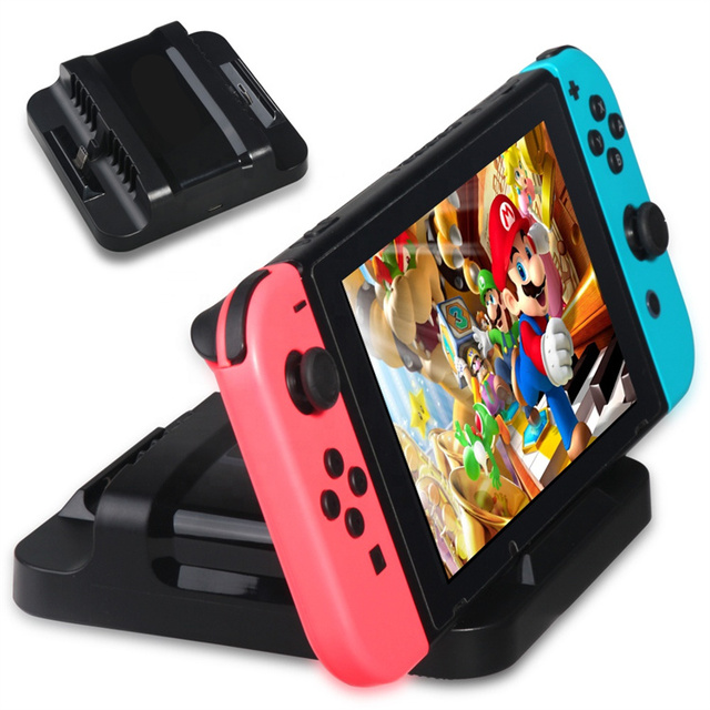 SYY Game Console Charger Display Bracket Dual Charging Dock Stand for Nintendo Switch NS Game Accessories