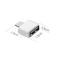 Mini Tipe C USB C adaptor 2.0 OTG konektor Data Pro untuk 6/Pro Air C perangkat kompatibel ponsel PCs Output