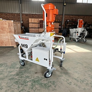 Máquina pulverizadora de <span class=keywords><strong>yeso</strong></span> M9, máquina automática <span class=keywords><strong>para</strong></span> enlucir paredes, máquina pulverizadora de mortero de cemento <span class=keywords><strong>para</strong></span> construcción - Product Image 5