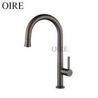 Robinet de cuisine monocommande moderne de haute qualité, à poser sur le plan, durable, pour eau chaude et froide, style classique