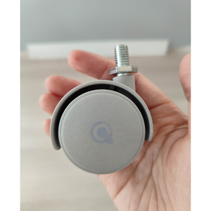 Ruedas giratorias con placa blanca <span class=keywords><strong>de</strong></span> 1/1,5 pulgadas Ruedas giratorias para muebles pequeños Ruedas giratorias para muebles - Product Image 3
