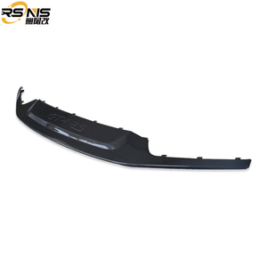 Convient pour Porsche 981 982 <span class=keywords><strong>GT4</strong></span> <span class=keywords><strong>RS</strong></span> Lèvre avant 718 Cayman Boxster GT4RS Style Lèvre de pare-chocs avant Dry Carbon Front Lip - Product Image 2