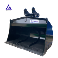 Cucharón Inclinable para Excavadora de 8-28 Toneladas con Certificación CE 45 °   Cucharón Nivelador Hidráulico Angular de Alta Precisión para Nivelación de Terrenos
