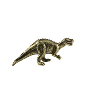 Brass Crafts <strong>Simulation</strong> <strong>Dinosaur</strong> <strong>Statue</strong> Home <strong>Dinosaur</strong> Ornaments Brass Toys. - Product Image 1