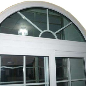 Ventana de aluminio con diseño francés, ventana de medio círculo abierta con parrilla para Iglesia - Product Image 4
