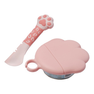 Couvercles en silicone en forme de patte de chat pour boîtes de conserve, fournitures pour animaux de compagnie, forme animale, 80g, couvercle de conservation de la fraîcheur - Product Image 2