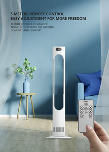 Termoventilatore Elettrico <span class=keywords><strong>Angelo</strong></span> AZ1030 PRO con Motore Brushless 1880W, Controllo App e Telecomando, Senza Pale, Oscillante, 55dB, per Casa Intelligente e Hotel - Product Image 4