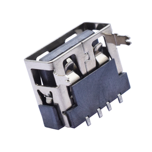 ด้านหน้าแทรก<span class=keywords><strong>แล</strong></span>้วตรงขอบ6.3 2.0 USB ประเภทซ็อกเก็ตตัวเมีย4ขาเชื่อมต่อ USB สำหรับบอร์ด PCB <span class=keywords><strong>แล</strong></span>ะพลังงานมือถือ - Product Image 3