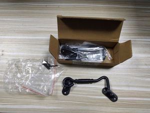 ตัวล็อคแบบตะขอเกี่ยว WEKIS ทำจากทองเหลือง สำหรับความปลอดภัยและความเป็นส่วนตัว ใช้งานง่าย พร้อมสกรู สำหรับประตูบานเลื่อนกลางแจ้ง รั้วไม้ และหน้าต่าง - Product Image 3