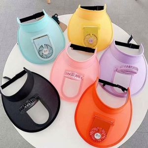 Gorra Visera Ancha con Protección UV, Sombrero para el Sol con Ventilador Recargable por USB, Visera para el Sol de Verano para Hombres y Mujeres - Product Image 2