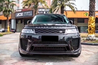 2018-2022 accessoires de pare-chocs de voiture kit de carrosserie SVR pour Rover range sport pare-chocs avant arrière garde-boue embouts d'échappement