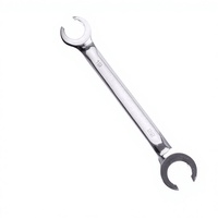 DISEN Llave Combinada de Trinquete de 9/16 Pulgadas, Caja de 72 Dientes, Extremo Abierto, Acero al Cromo Vanadio, 72 Dientes CrV para Apretar DIY OEM