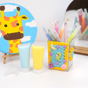 Colle de simulation de crème fouettée multicolores entièrement personnalisée pour la décoration artisanale DIY - Product Image 1