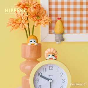 Pegatinas de Peluche Originales al por Mayor de MOFUSAND HIPPERS con Diseño de Camarones y Gatos para Decoración de Teléfonos y Adorno de Consola de Coche, Estilo Sushi - Product Image 6