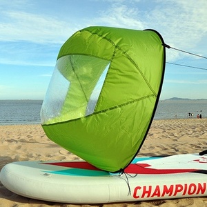 Planche à voile pliable pour kayak, planche de surf, voile assistée par énergie éolienne pour kayak, surf et voile - Product Image 2