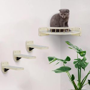 Hamac mural pour chat à 3 marches, mobilier mural pour chat - Product Image 2