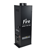 Machine à feu MOKE 100W DMX512, hauteur de pulvérisation 3m, effet de flamme réelle, équipement de scène en fer pour événements disco