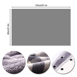 Poncho couverture en flanelle douce et confortable à porter pour adultes, femmes, couvertures sans manches avec boutons, couverture de sieste de bureau - Product Image 2