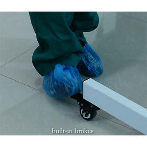 Beş ışık kaynağı matris Operaitng ışıkları standı taşınabilir mobil şarj edilebilir pil kumandalı LED ışık lamba - Product Image 5