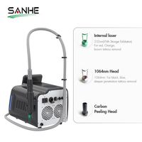 Machine laser portable Nd:YAG pour l'élimination des tatouages et le rajeunissement cutané, laser picoseconde 1064 nm 532 nm Q-Switch, modèle prise AU, réparation