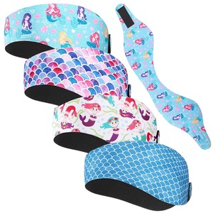 Bandeaux de natation élastiques en néoprène professionnels réglables pour femmes et enfants - Product Image 2