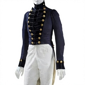Abrigo de Estilo Vintage para Hombre, Manga Larga, 100% Lana, Traje Histórico, Abrigos Británicos - Product Image 1