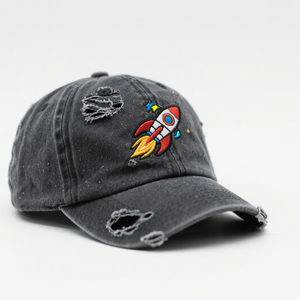 कढ़ाई लोगो बेसबॉल कैप विंटेज समायोज्य पिताजी टोपी पुरुषों महिलाओं आउटडोर पिताजी टोपी कस्टम - Product Image 1