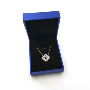 Hot Sale Plastic Custom Gift Box Necklace Box Paper Cover Jewelry Box