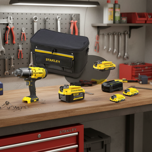 STANLEY UTP0044 ACC0147 Kit Avvitatore a Impulsi Senza Fili da 1/2 Pollice con Batteria al Litio V20 da 4.0 Ah, Grado DIY, Tensione Nominale 220V, Italia - Product Image 3
