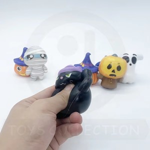 ของเล่นโฟม PU รูปการ์ตูนฮาโลวีนแบบนุ่มนิ่ม ดีไซน์ใหม่ ขนาด 90 มม. สำหรับใส่ในแคปซูลหยอดเหรียญ ขายส่งจำนวนมาก - Product Image 2