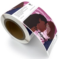 Étiquettes personnalisées pour bouteilles de vin et de jus, autocollants en papier texturé avec effet UV et dorure en relief