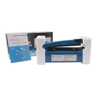 Scelleuse Électrique à Chaleur par Impulsion 200 mm Semi-Automatique à Pression Manuelle pour Emballage Papier de Boissons, Produits Chimiques et Cartons