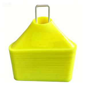 Conos de Fútbol al por Mayor, Conos de Entrenamiento Deportivo, Conos de Plástico para Entrenamiento de Fútbol y Baloncesto, 6 Colores - Product Image 4