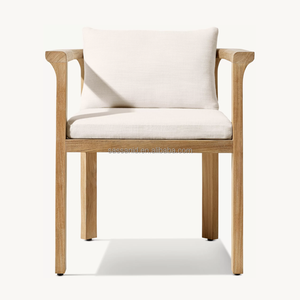 Muebles de teca para exteriores sasánida, sillón de comedor de teca de diseño escandinavo <span class=keywords><strong>Lagos</strong></span> - Product Image 2