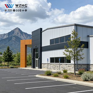 Structure en acier galvanisé durable en forme de H, stockage industriel de garage avec une durée de vie de 50 ans, certifié SGS, commandes en gros bienvenues - Product Image 1