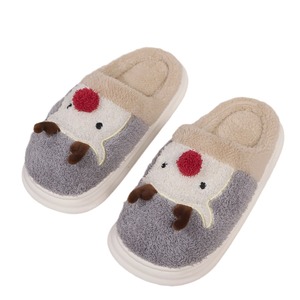 2025 mới nhà mùa đông ấm dép cho phụ nữ mờ dép với lông mềm sang trọng lót phòng ngủ dép cho phụ nữ ấm cúng trong nhà - Product Image 5